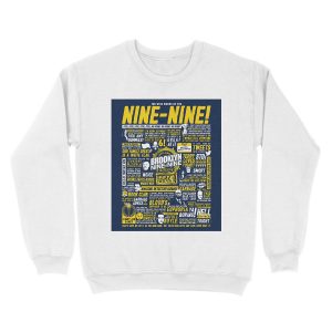 Alternative view of Wise Words of the Nine-Nine Unisex Crewneck Sweatshirt