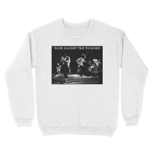 Alternative view of With the plastic ganngster Unisex Crewneck Sweatshirt