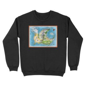 WOF Maps Unisex Crewneck Sweatshirt