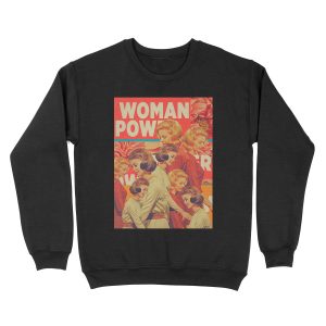 Woman Power Unisex Crewneck Sweatshirt