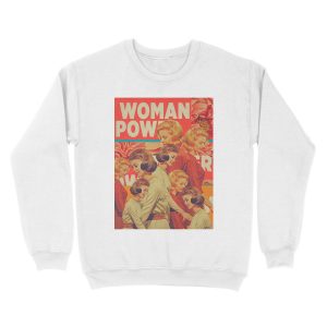 Alternative view of Woman Power Unisex Crewneck Sweatshirt