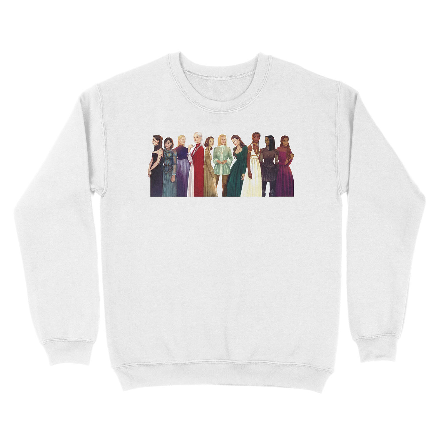 Women from Throne of Glass Unisex Crewneck Sweatshirt - Image 2