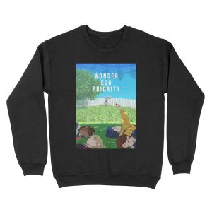 wonder egg priority - ai ohto- Anime Unisex Crewneck Sweatshirt