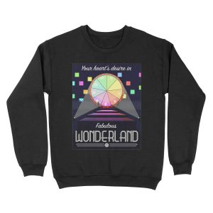 Wonderland Travel Unisex Crewneck Sweatshirt