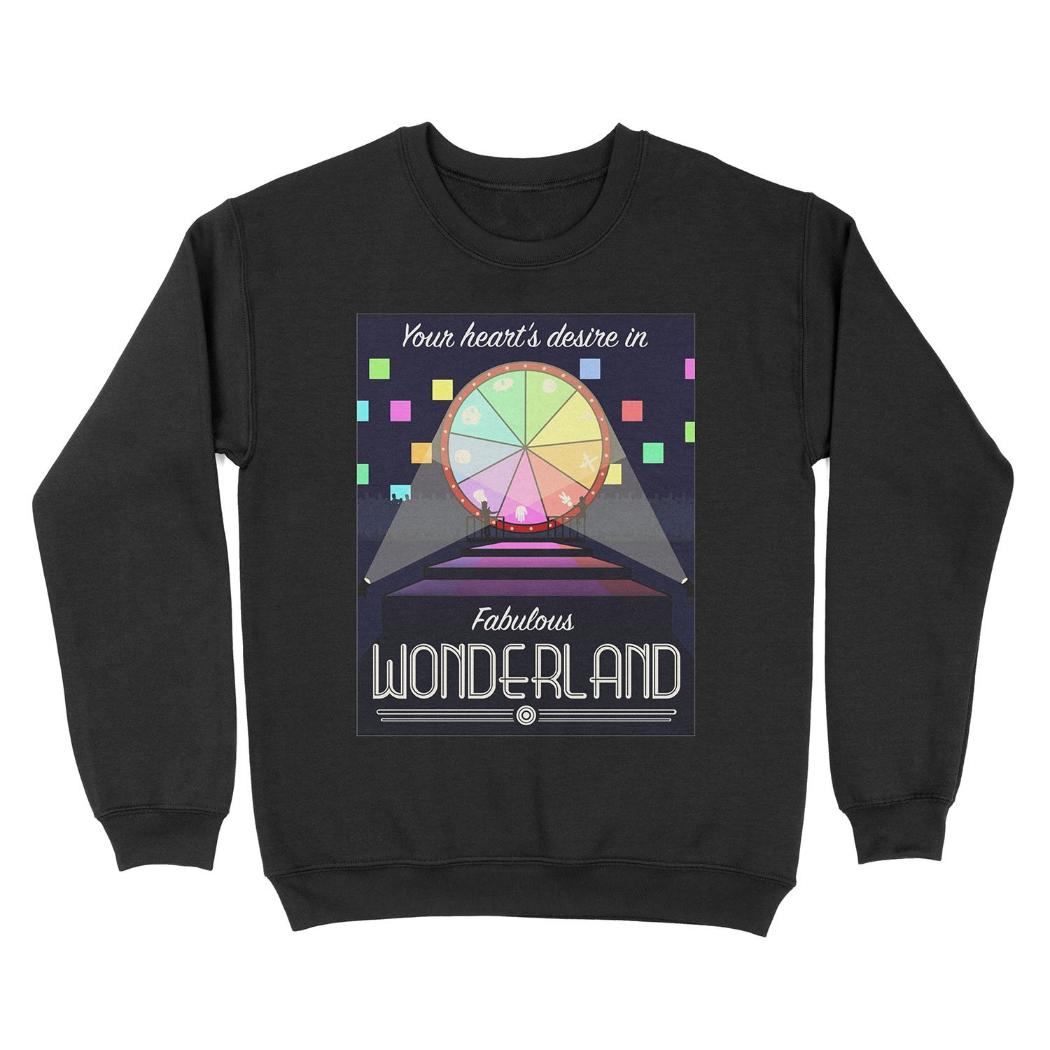 Wonderland Travel Unisex Crewneck Sweatshirt