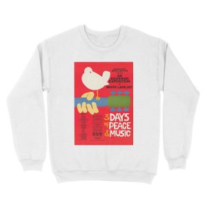 Alternative view of Woodstock Unisex Crewneck Sweatshirt