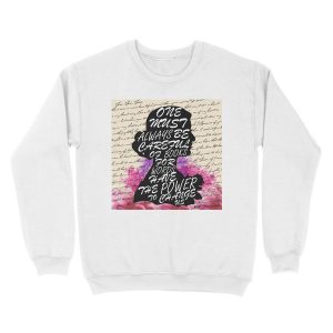 Alternative view of Words have the power to change us Unisex Crewneck Sweatshirt