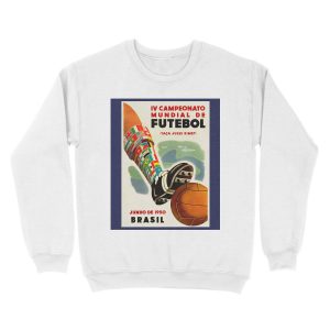 Alternative view of World Cup of 1950 in Brazil Unisex Crewneck Sweatshirt