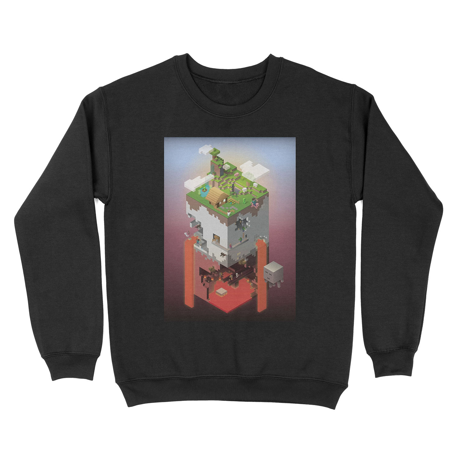 World of Blocks Unisex Crewneck Sweatshirt