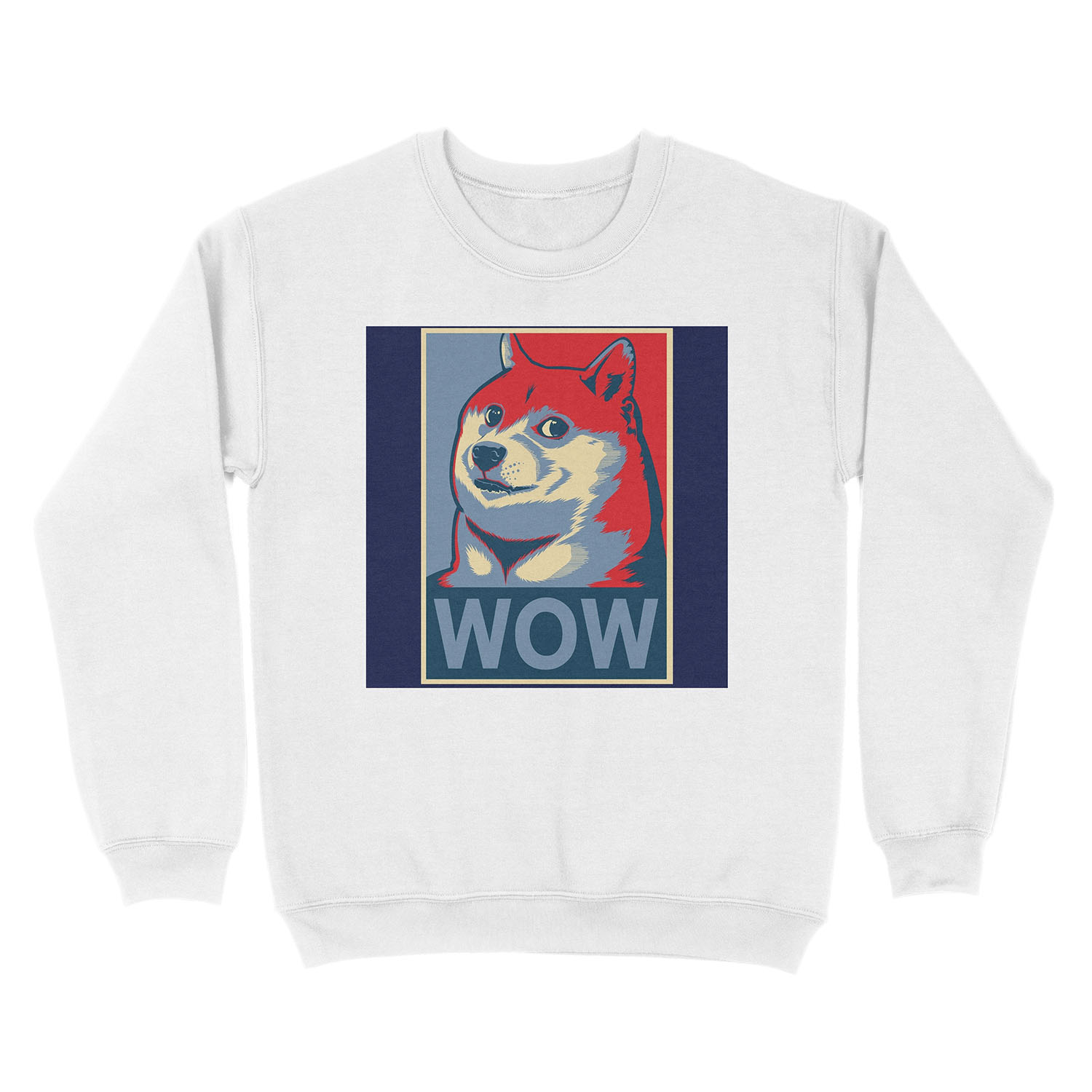 Wow! Unisex Crewneck Sweatshirt - Image 2
