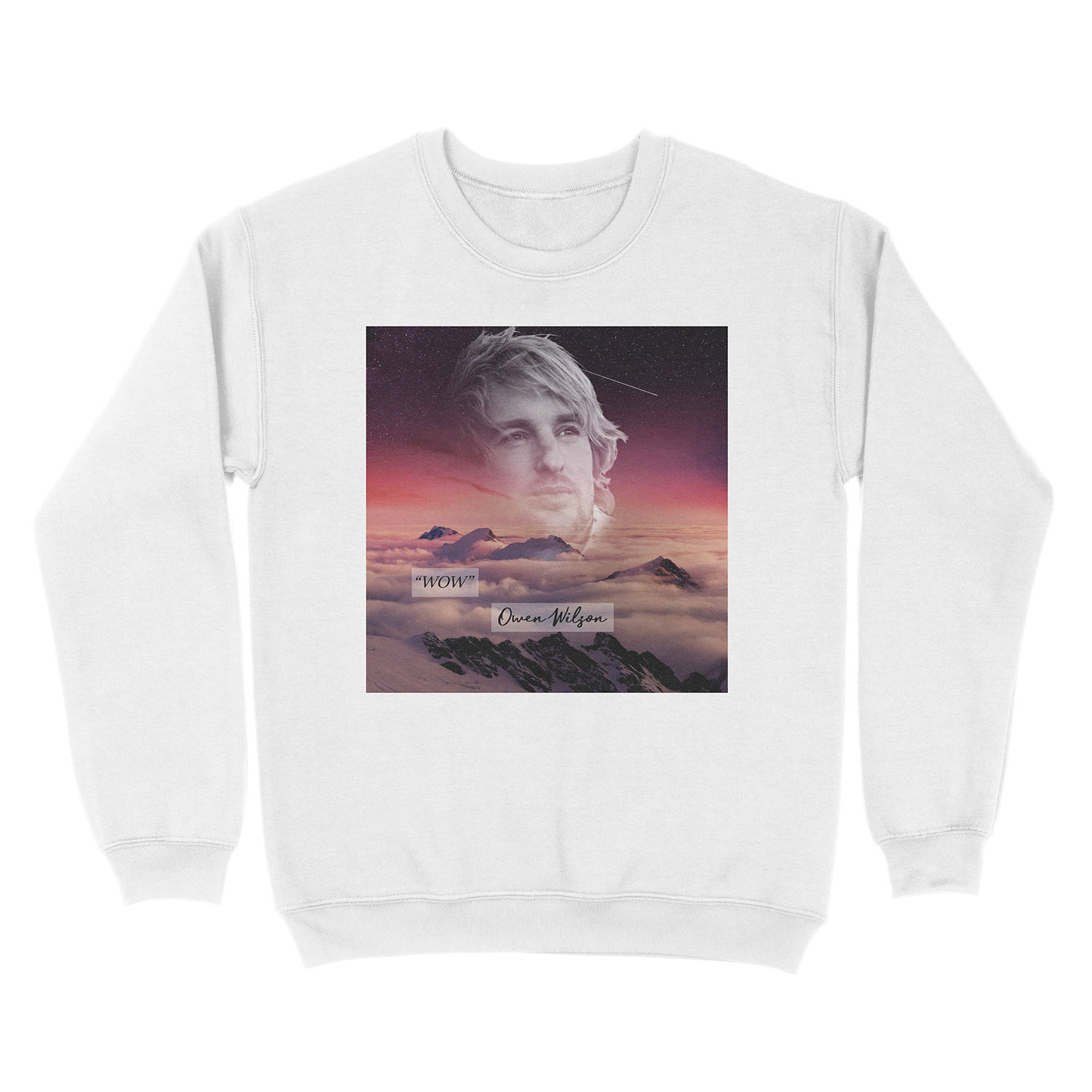WOW Owen Wilson Unisex Crewneck Sweatshirt - Image 2