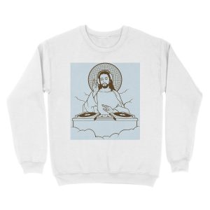Alternative view of WWDJJD? Unisex Crewneck Sweatshirt