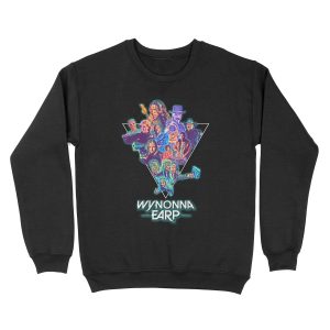 Wynonna Earp 80's Theme Collage Unisex Crewneck Sweatshirt