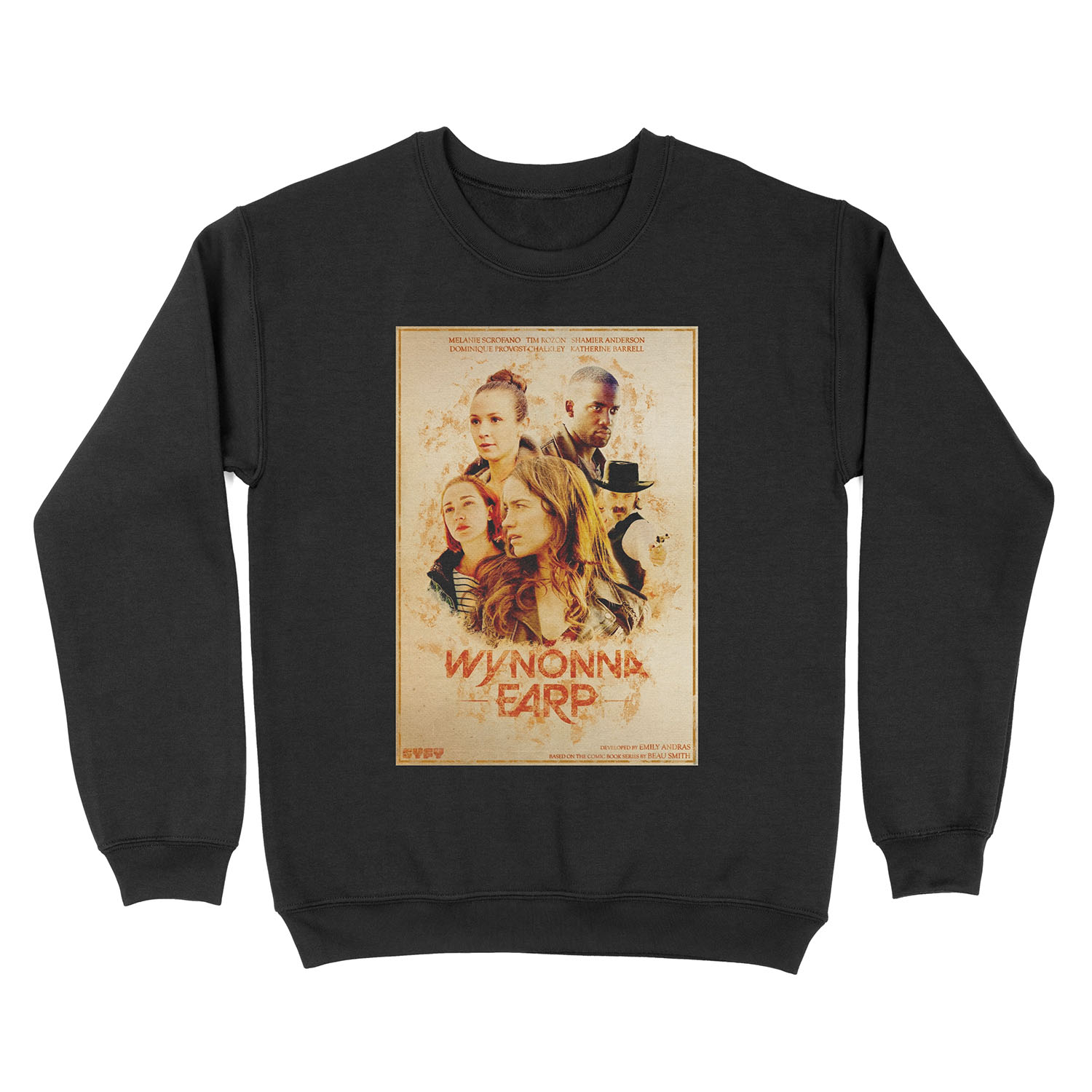 Wynonna Earp - Western Style Cast Unisex Crewneck Sweatshirt