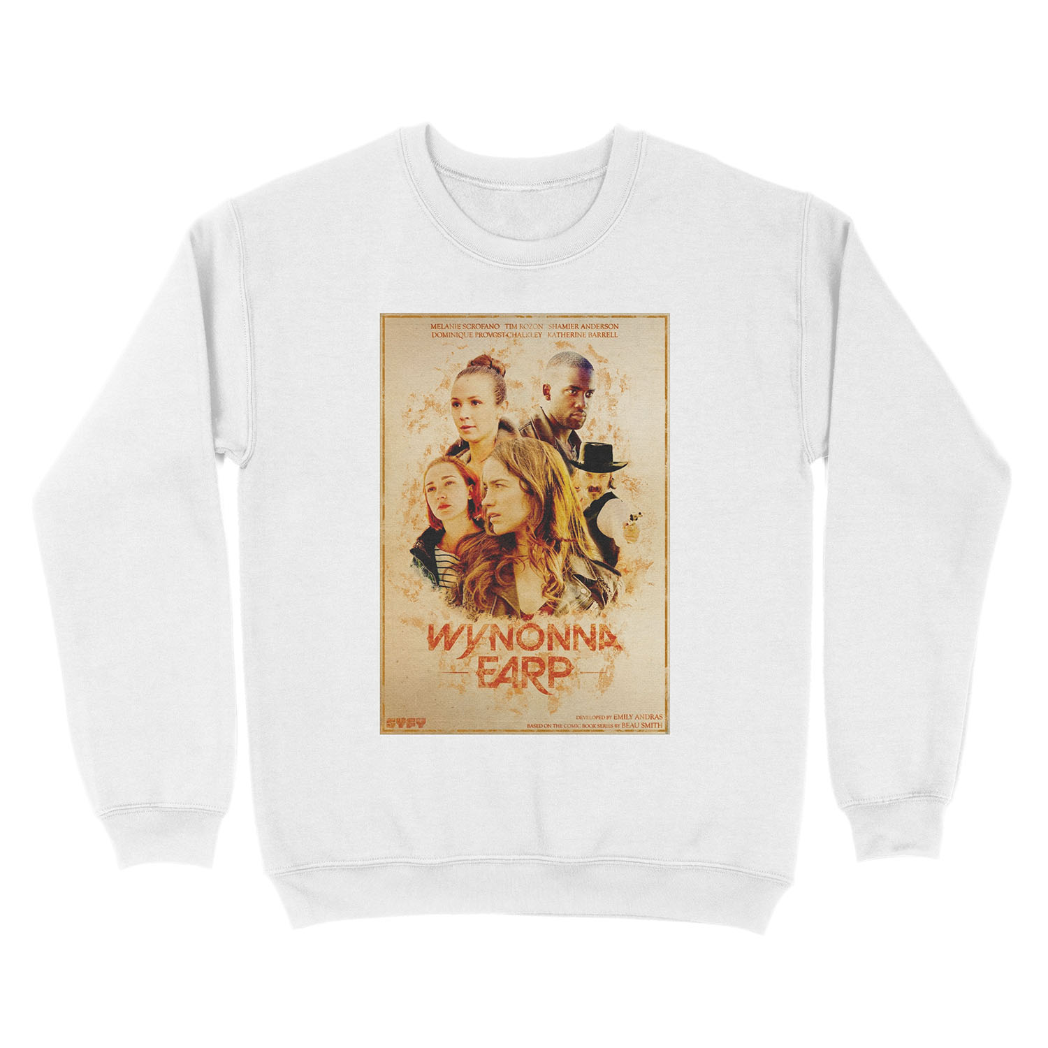 Wynonna Earp - Western Style Cast Unisex Crewneck Sweatshirt - Image 2