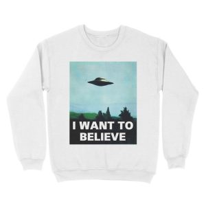 Alternative view of X FILES Unisex Crewneck Sweatshirt