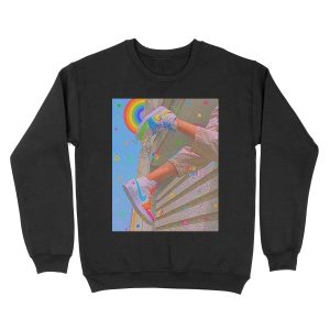 y2k sneakers aesthetic Unisex Crewneck Sweatshirt