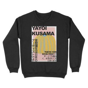 Yayoi Kusama Unisex Crewneck Sweatshirt