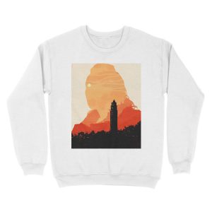 Alternative view of Ye Who Enter Here Unisex Crewneck Sweatshirt