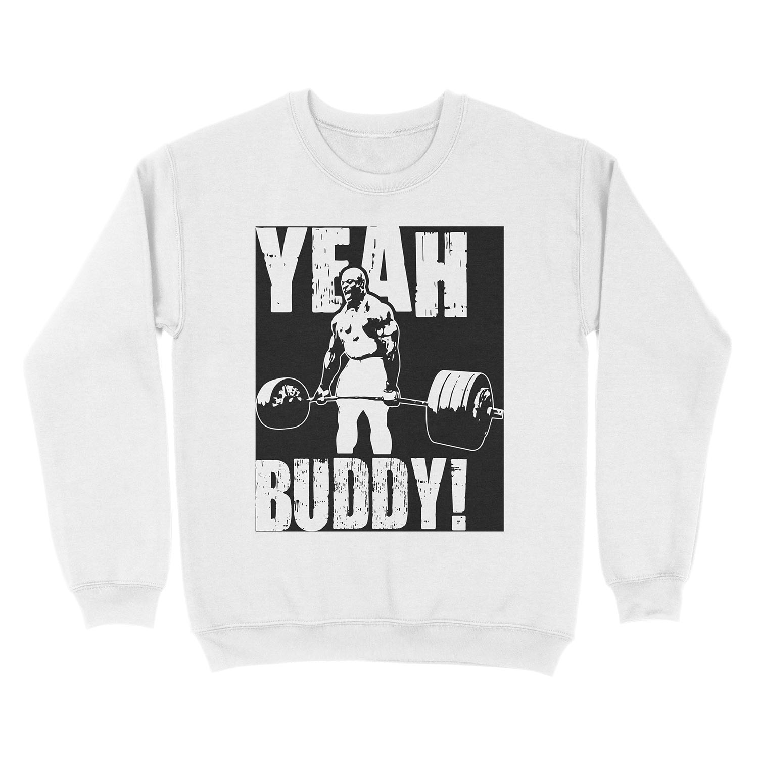 YEAH BUDDY (Ronnie Coleman) Unisex Crewneck Sweatshirt - Image 2