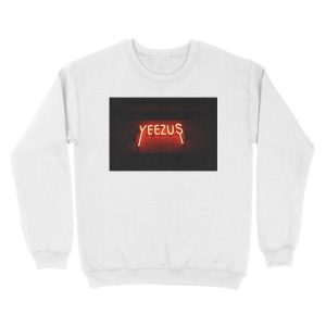 Alternative view of Yeezus Unisex Crewneck Sweatshirt