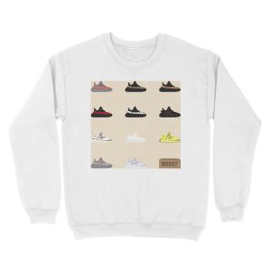 Alternative view of Yeezy Display Unisex Crewneck Sweatshirt