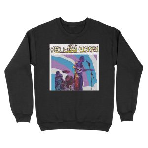 Yellow Days Psychedelic Concert Unisex Crewneck Sweatshirt