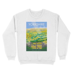 Alternative view of Yorkshire Unisex Crewneck Sweatshirt