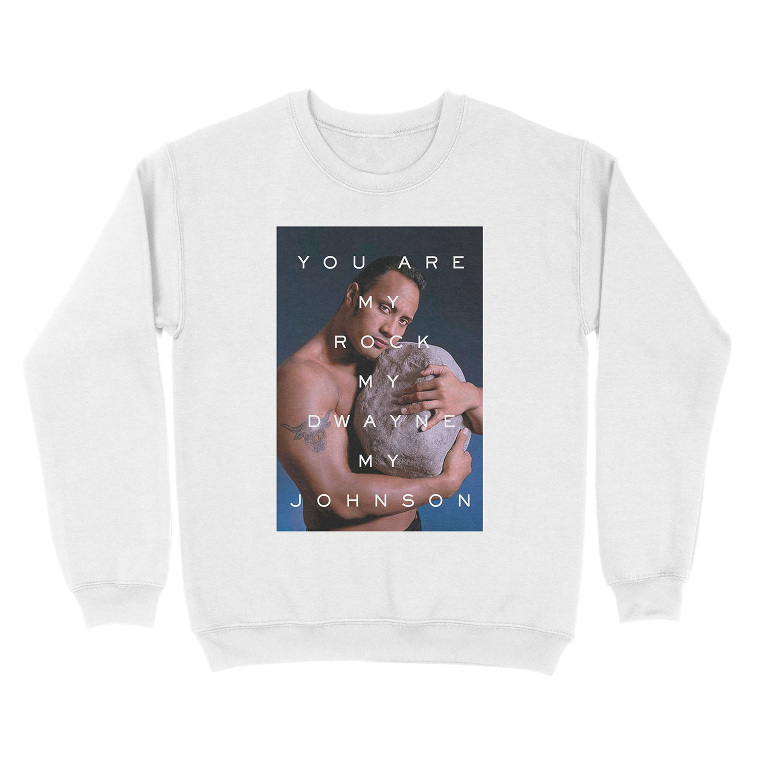 You Are My Rock Unisex Crewneck Sweatshirt - Image 2