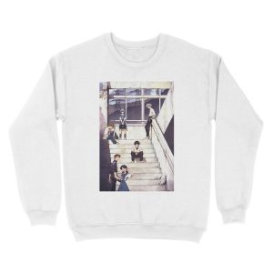 Alternative view of You Are (Not) Alone Unisex Crewneck Sweatshirt