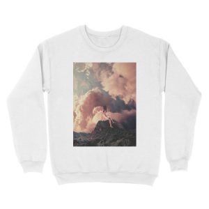 Alternative view of You came from the Clouds Unisex Crewneck Sweatshirt