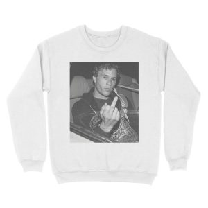 Alternative view of young Heath Ledger Unisex Crewneck Sweatshirt