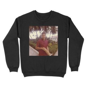 Young Joe Biden Print Unisex Crewneck Sweatshirt