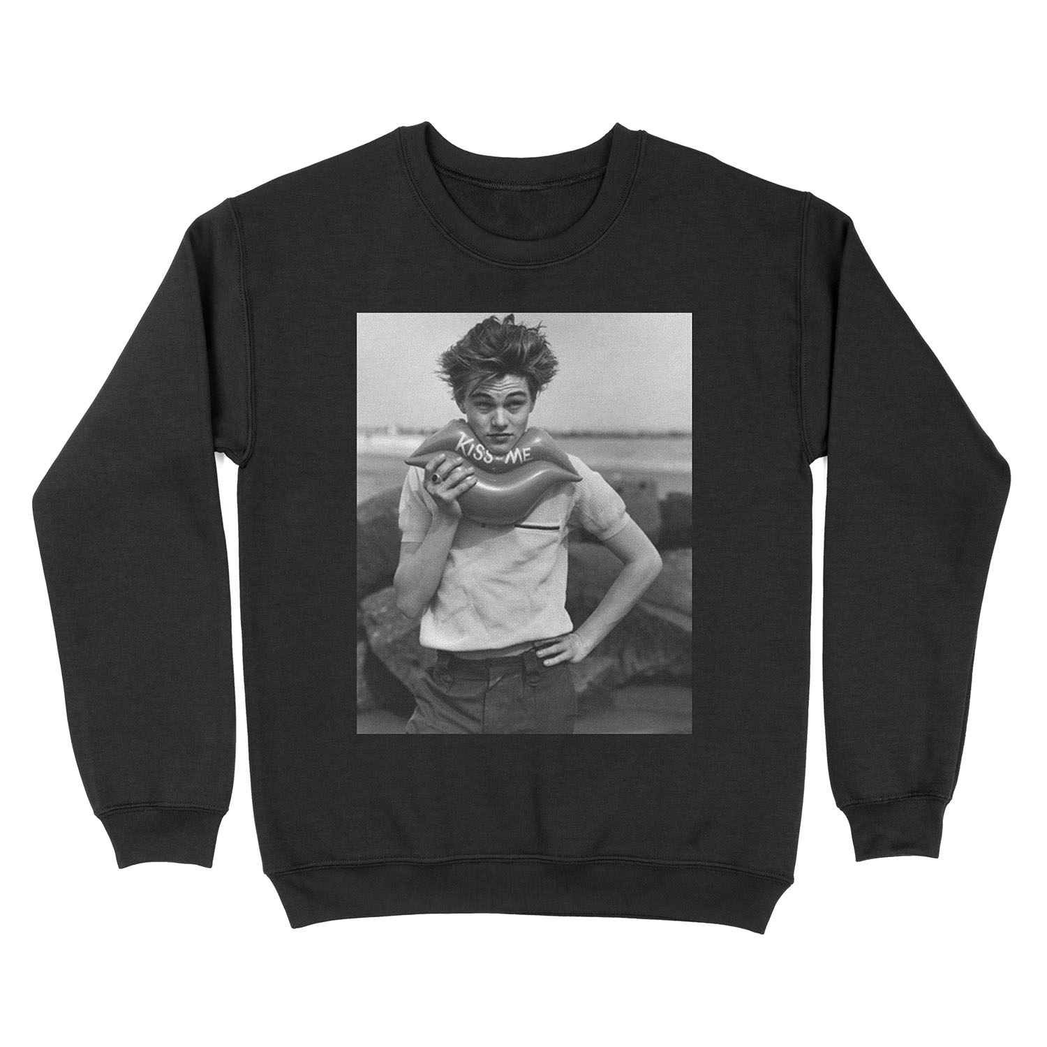 Young Leonardo Dicaprio Unisex Crewneck Sweatshirt