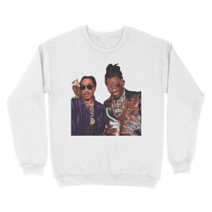 Alternative view of Young Thug Future Unisex Crewneck Sweatshirt