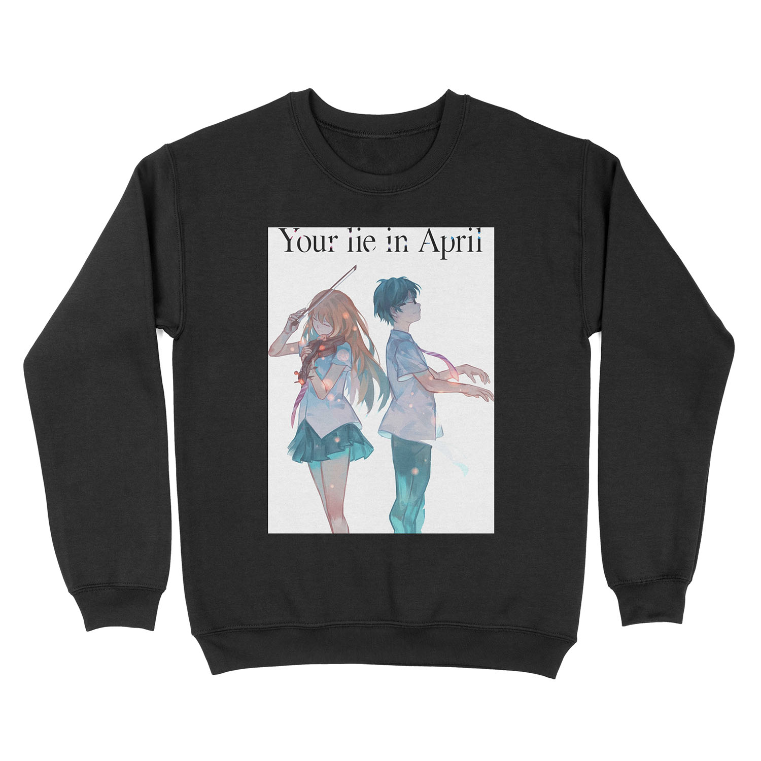 Your Lie In April(Shigatsu wa Kimi no Uso) - English Version Unisex Crewneck Sweatshirt