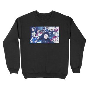 Yuri!!! on Ice - poster Unisex Crewneck Sweatshirt
