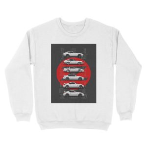 Alternative view of Z Generations (White) Unisex Crewneck Sweatshirt