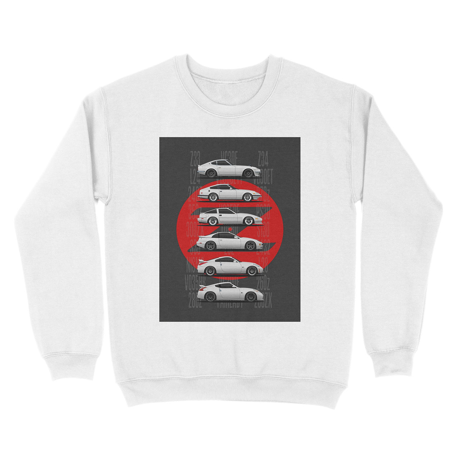 Z Generations (White) Unisex Crewneck Sweatshirt - Image 2