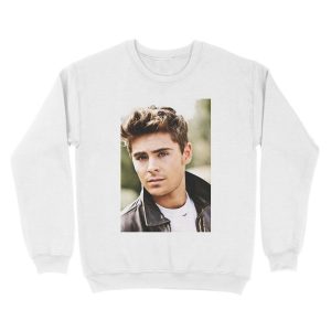 Alternative view of Zac Efron Unisex Crewneck Sweatshirt