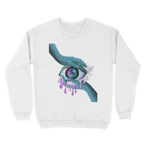 Alternative view of Zeds Dead EDM eye Art Unisex Crewneck Sweatshirt