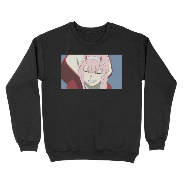 Zero Two Smile Unisex Crewneck Sweatshirt