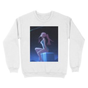 Alternative view of Zero Two Waifu 2 Unisex Crewneck Sweatshirt