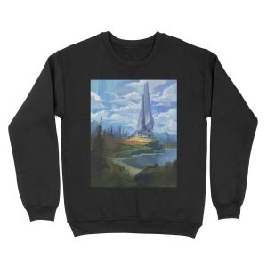 Zeta Halo Unisex Crewneck Sweatshirt