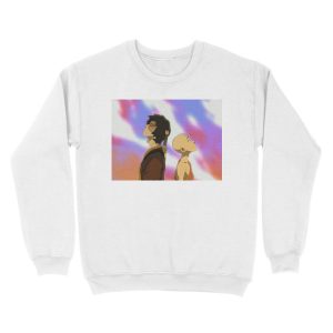 Alternative view of Zuko and Aang Dragon Dance- Avatar the Last Airbender Unisex Crewneck Sweatshirt