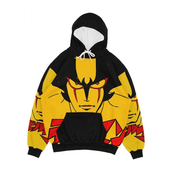 002 Devilman Head Men's All-Over-Print Hoodie
