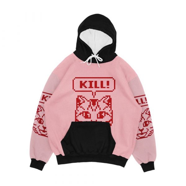 017 Cat Men's All-Over-Print Hoodie