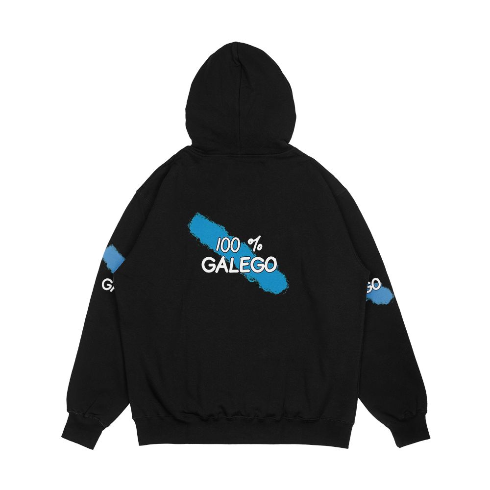 100 Galician Men's All-Over-Print Hoodie - Image 2