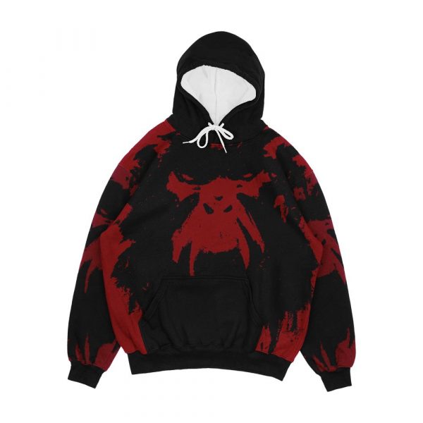 12 Monkeys Terry Gilliam Wall Drawing Black Men's All-Over-Print Hoodie