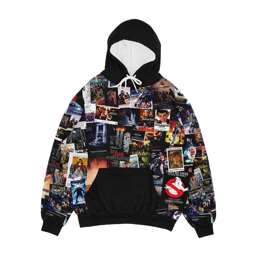 1980S Movie Posters Men's All-Over-Print Hoodie
